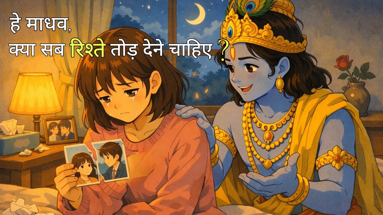Kya Sab Rishte Tod Dene Chahiye? | Shri Krishna Batate Hain Sach | Emotional Motivation | 
