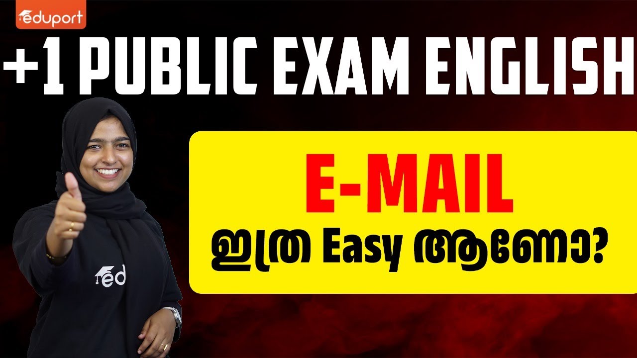 Plus One English Public Exam | E-mail | Eduport Plus One