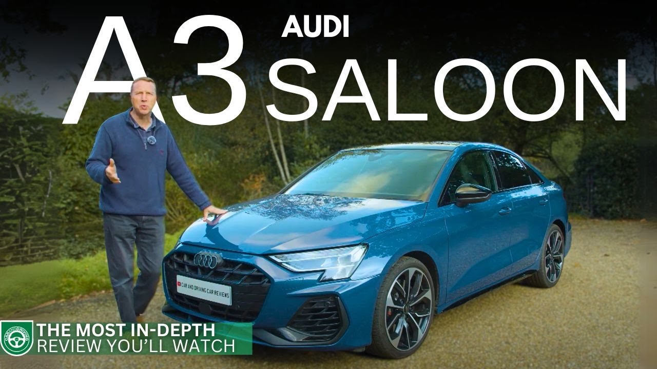Audi A3 Saloon Review 2024 | Audi&rsquo;s Quality Small Sedan Gets Smarter