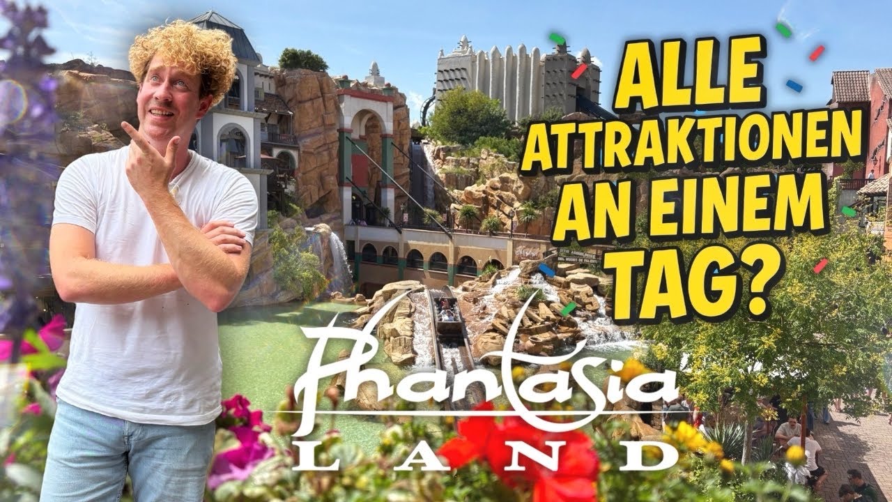 Phantasialand  EXTREM - Schafft man alle Attraktionen an einem Tag?