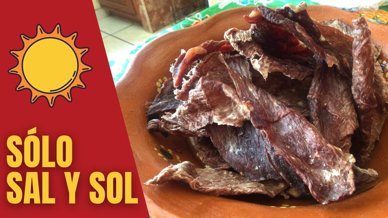 CARNE SECA CASERA: Cómo hacerla con el Método Tradicional de Sol y Sal ☀️🥩