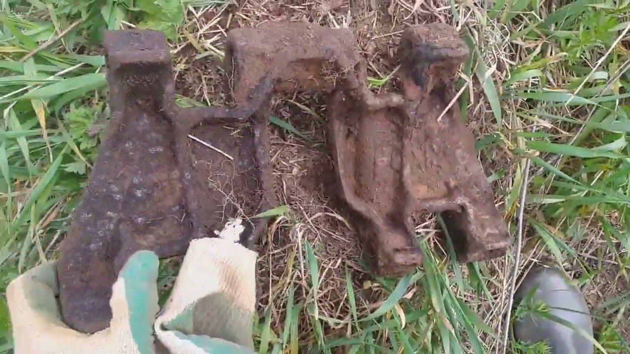 Нашёл редуктор.#металл #коп #metal detecting #лето