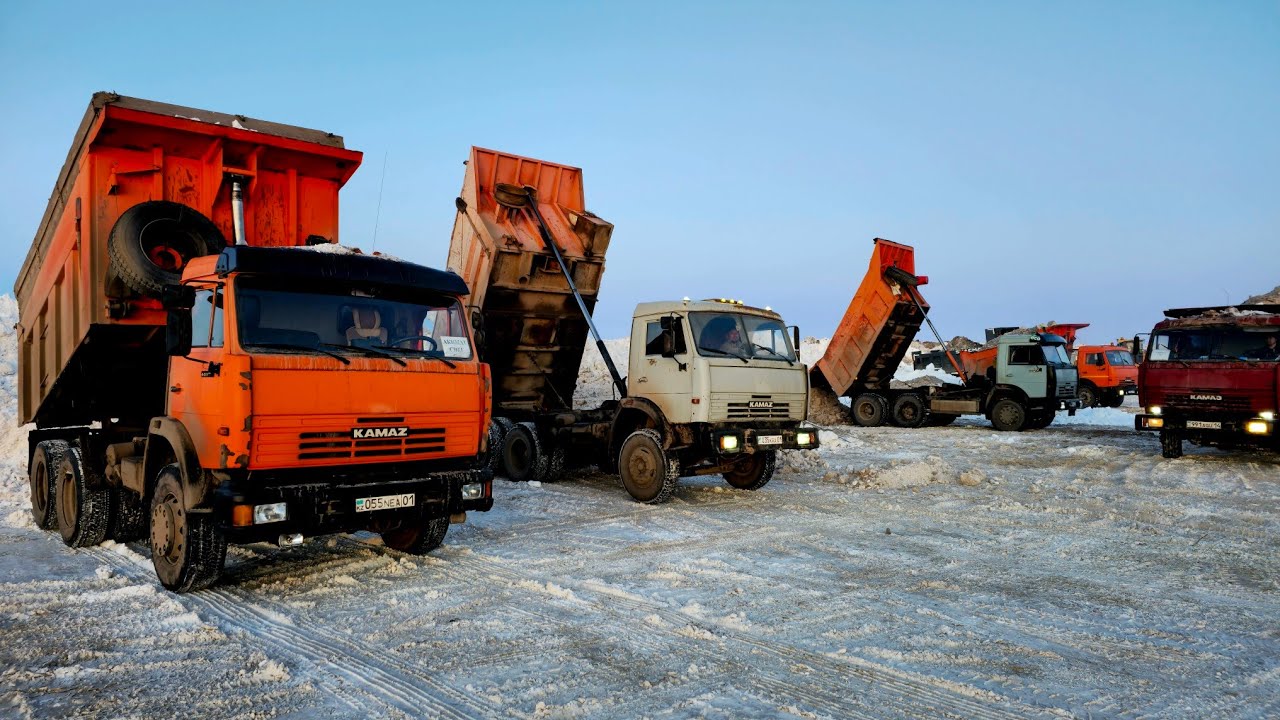 Камаз 65115. Вывоз снега! Ништяки для Камазов. Начало восстановления сельхозника...