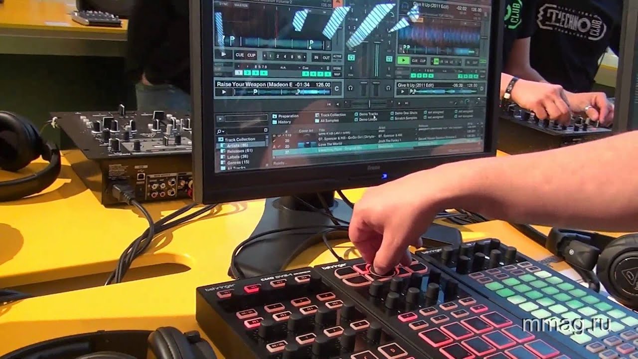 mmag.ru: Musikmesse 2012 - Behringer CMD DJ Controllers video review