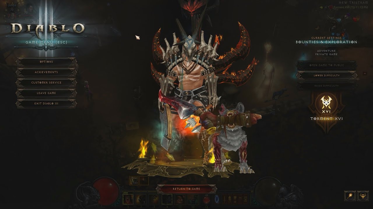 Diablo 3 Season 36 GR Push Frenzy Barb!!!!!SSF
