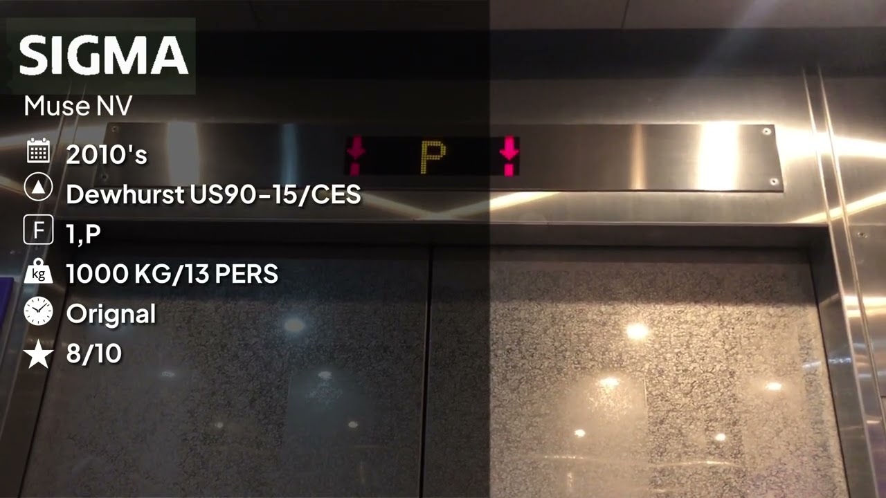 Hing Wah Plaza - Sigma MUSE NV Traction Elevator