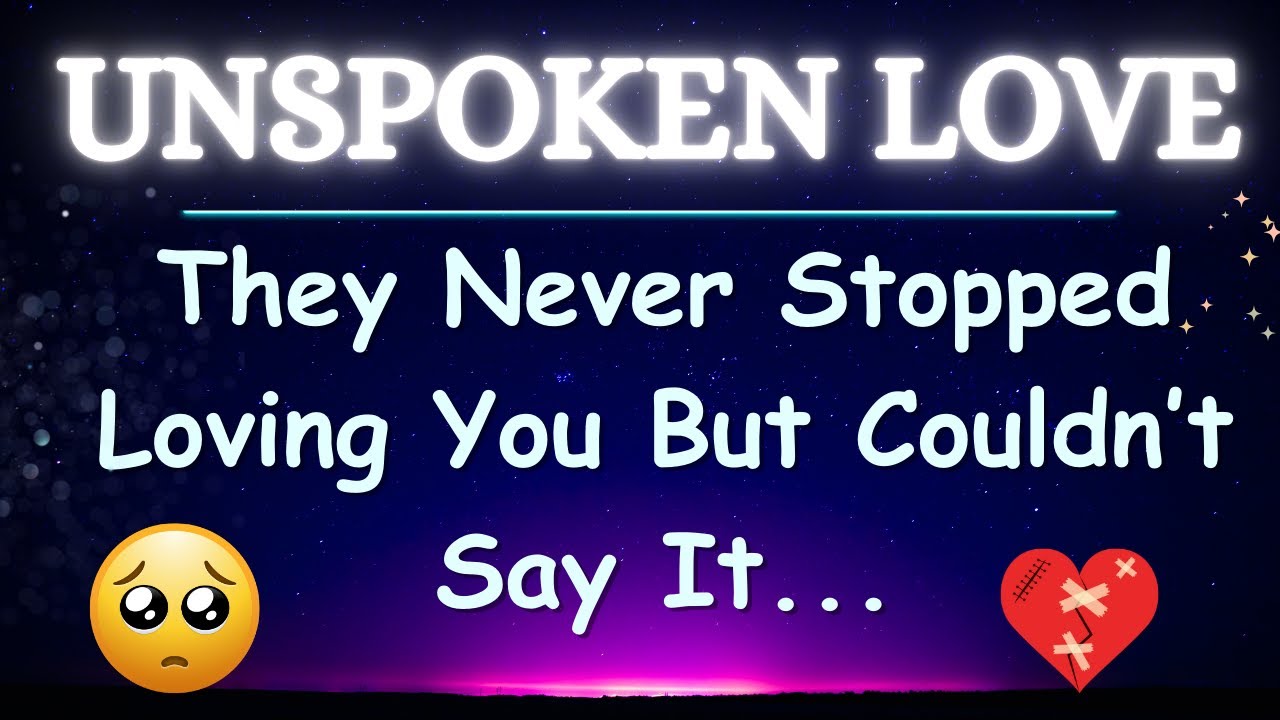 They Never Stopped Loving You But Couldn’t Say It
