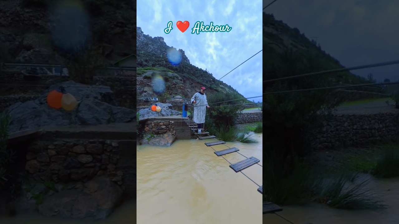 Akchour Chefchaouen camping Tyrolienne Tanjawi 