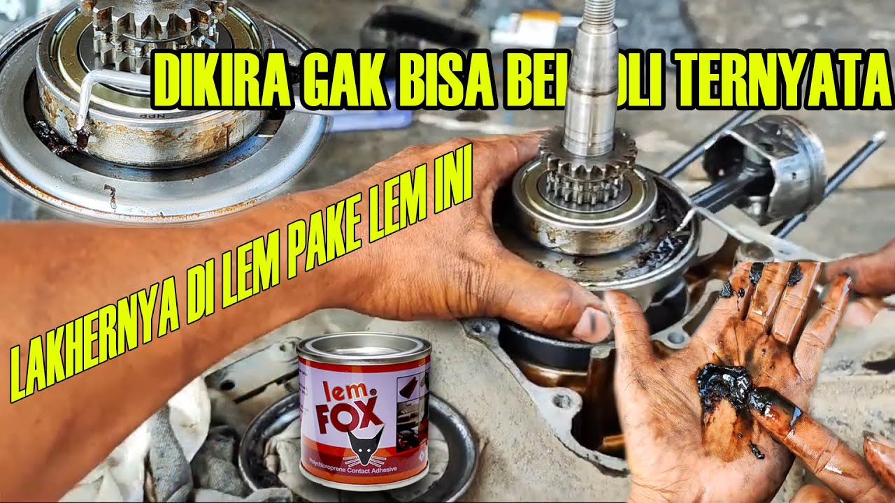 VARIO GANCET GARA GARA PASANG LAHER PAKE LEM FOX