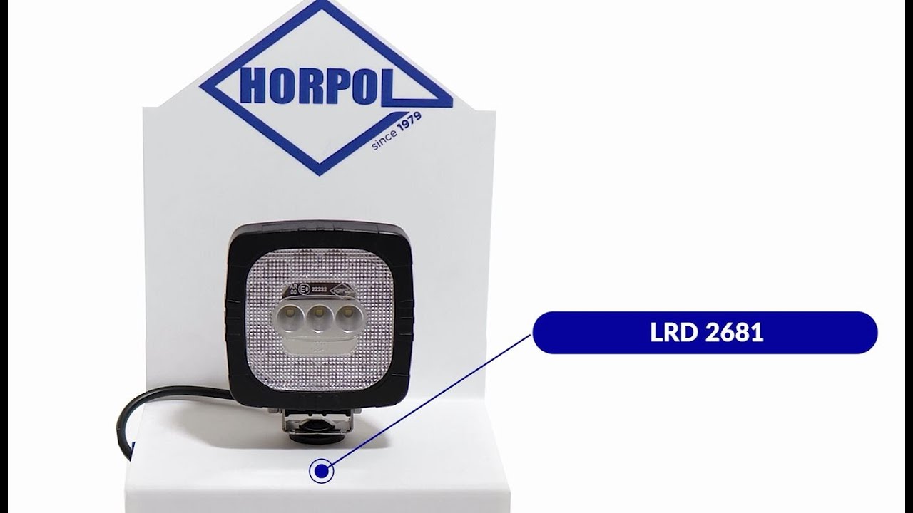 Lampa robocza LRD 2681 z funkcją cofania