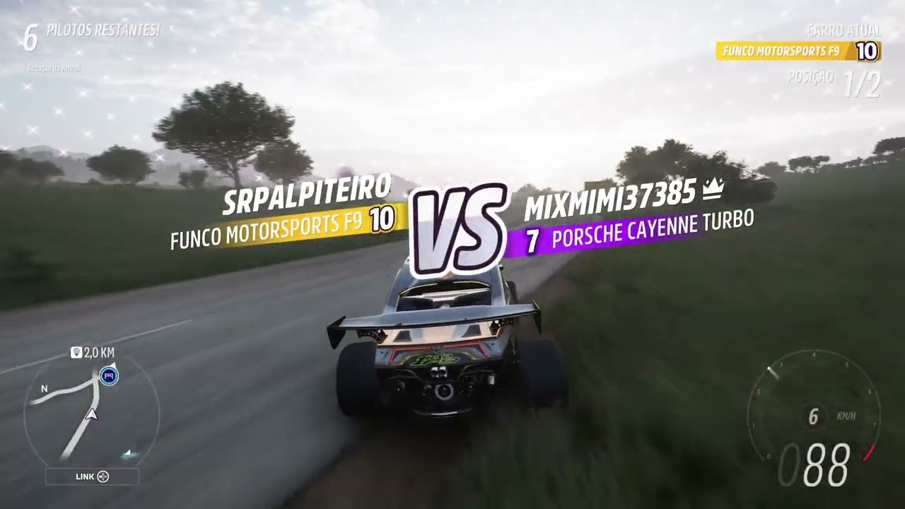 Sr Palpiteiro vencendo na última chance do Eliminator