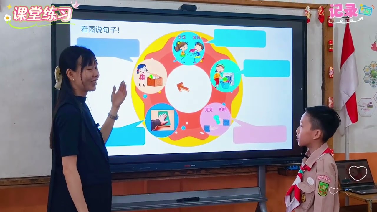 Aktif Belajar Mandarin di Kelas 6 SDS Kasih Maitreya