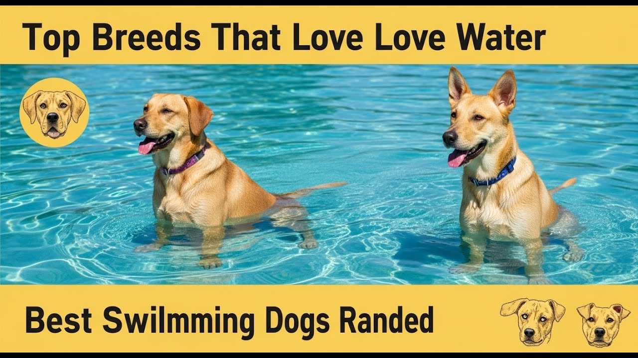 Top Dog Breeds That Love Water 🌊🐾 | Best Swimming Dogs Ranked!