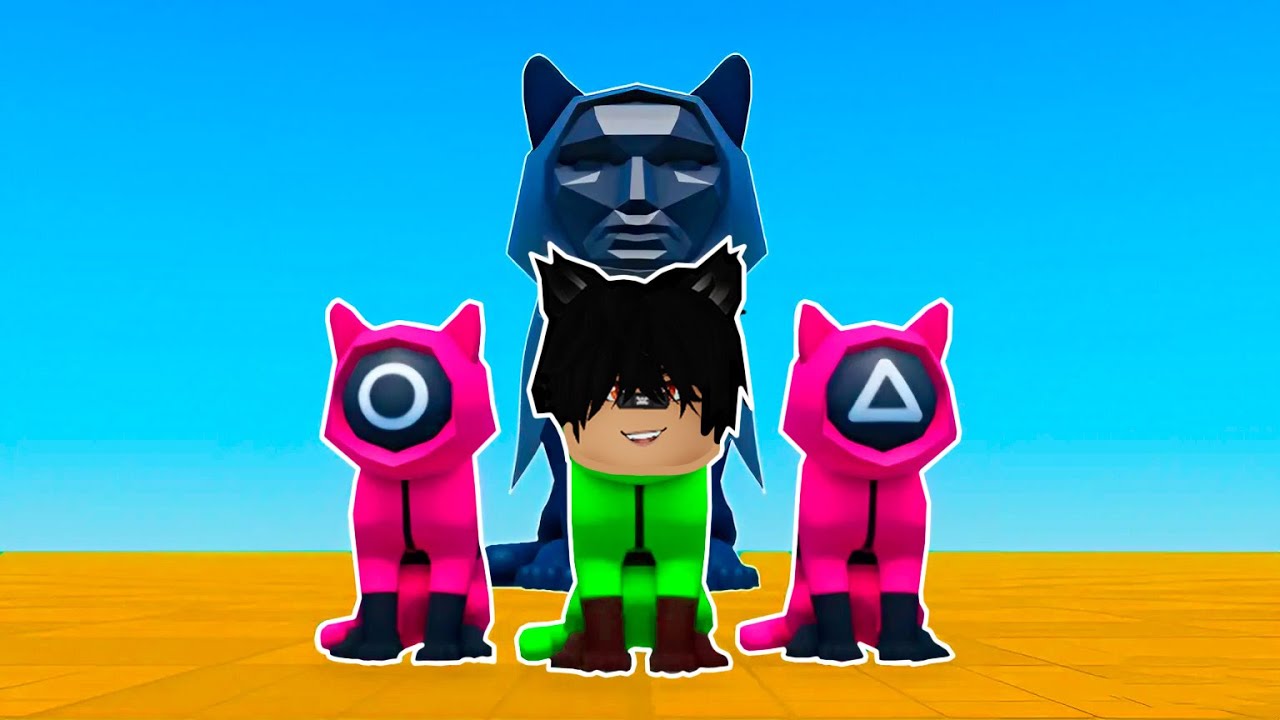 Я СТАЛ КОТИКОМ В РОБЛОКС! ИГРА В КАЛЬМАРА ДЛЯ КОТЯТ! Kitten Game