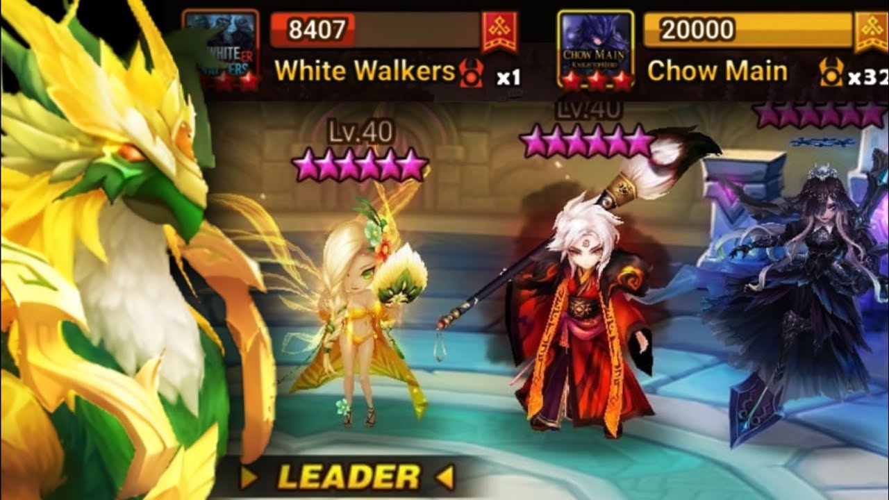 NOVO COUNTER para JEOGUN & LAMIELLA !? Siege G3 Vs White Walkers & Chow Main