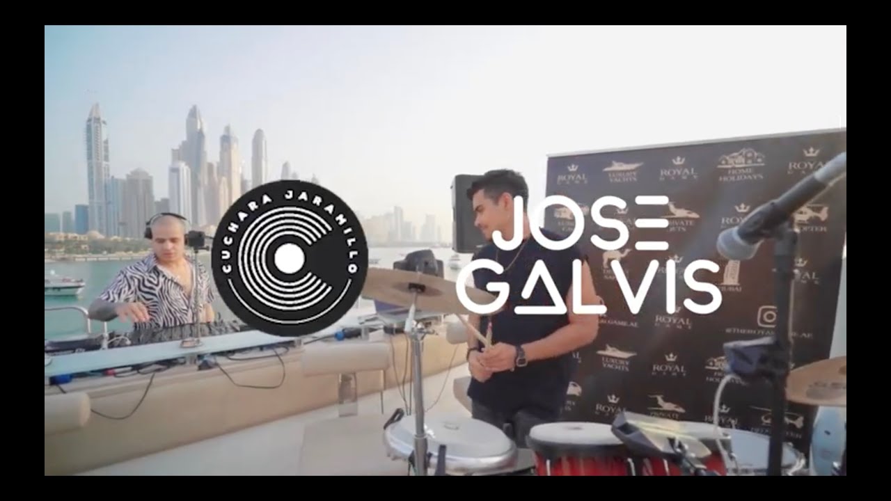 JOSE GALVIS & CUCHARA JARAMILLO @ DUBAI THE ROYAL GAME YACHT PARTY