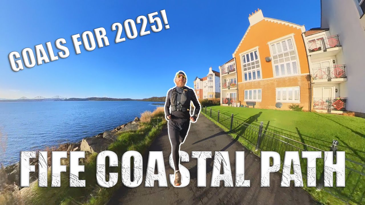 My Race Plans For 2025! A perfect winters morning for running along the Fife Coastal Path 😍