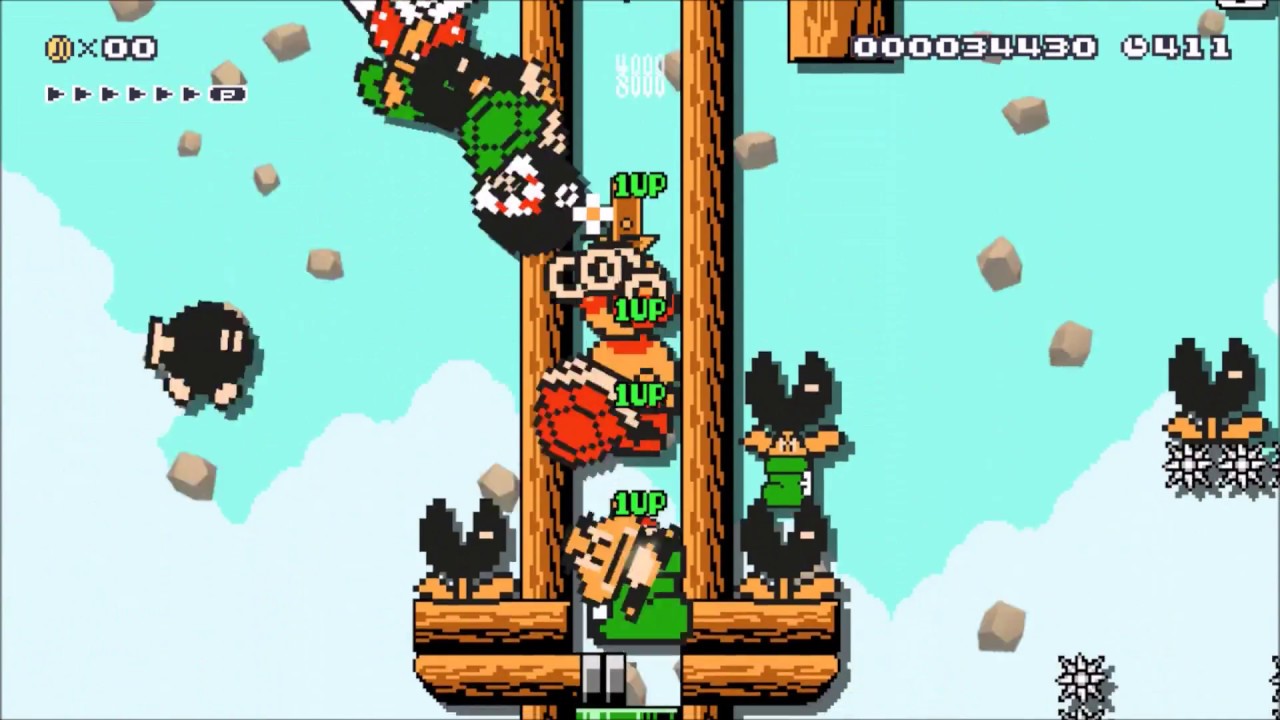 Super Mario Maker: Saud - AMM: Level 4 - المرحلة الرابعة