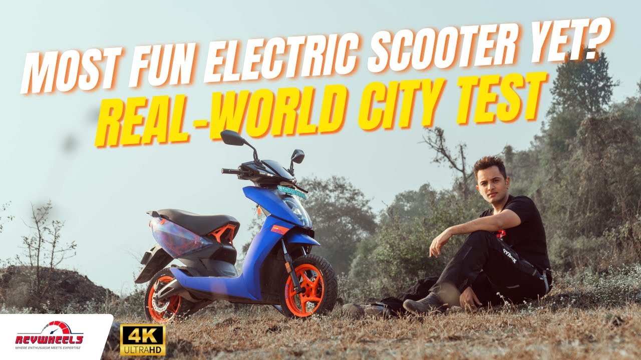 Is the Ather 450 Apex the Ultimate Electric Scooter? Full REView | RevWheels