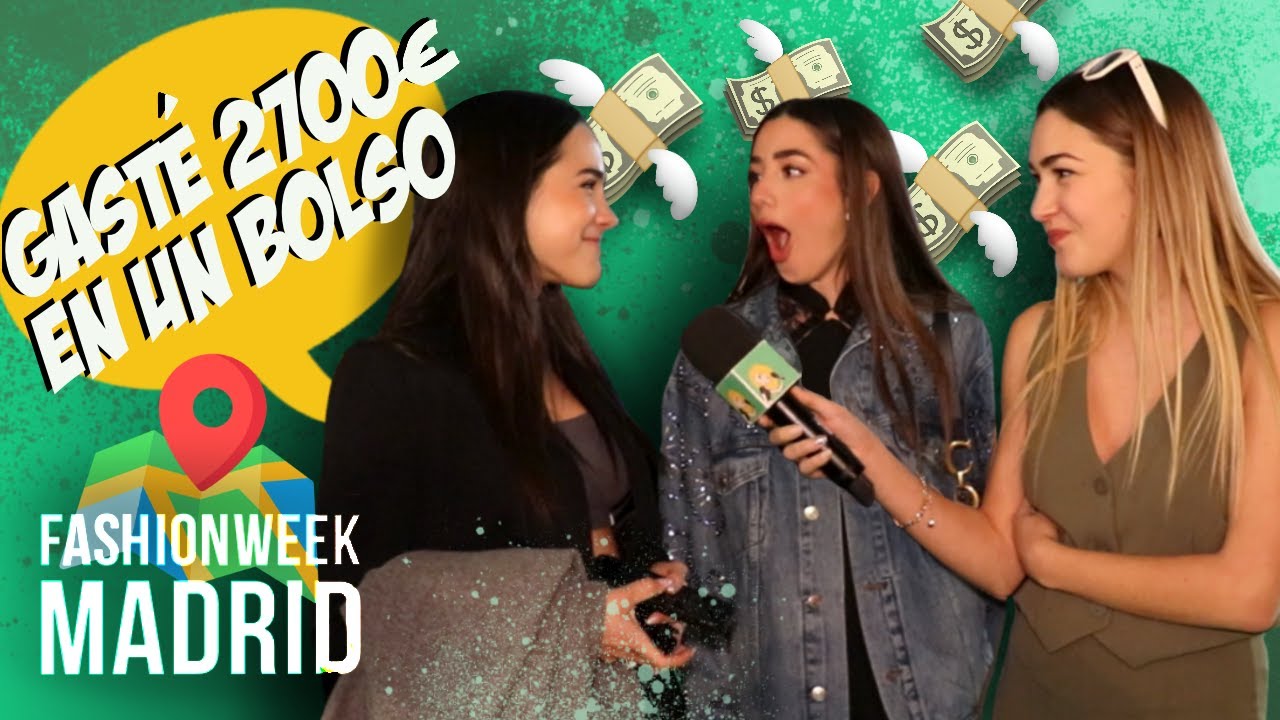 ¿QUÉ ES LO MÁS CARO QUE HAS COMPRADO? (FASHION WEEK MADRID) - CONFESIONES DE FIESTA #13