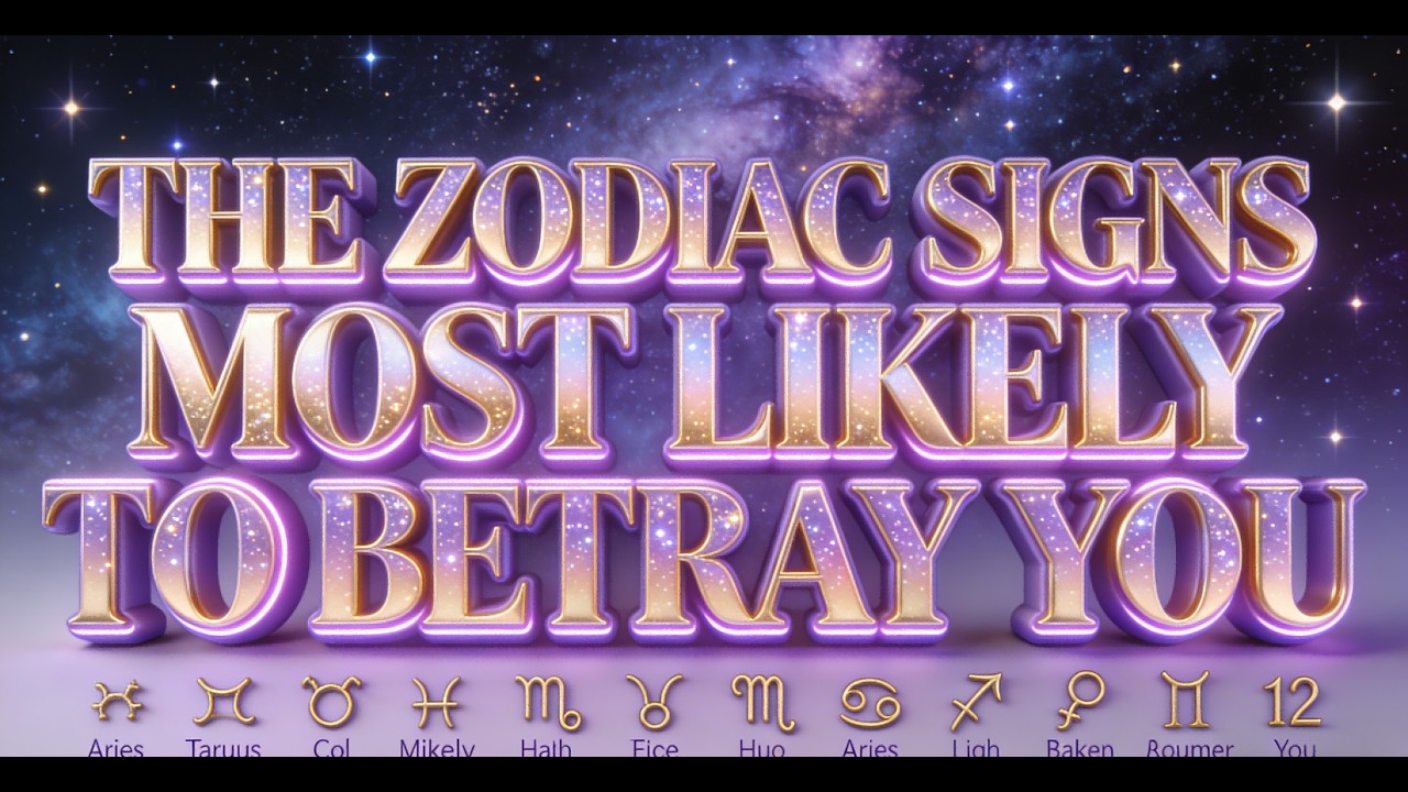 Top 5 Zodiac Signs Most Likely to Betray You (Beware!) ⚠️