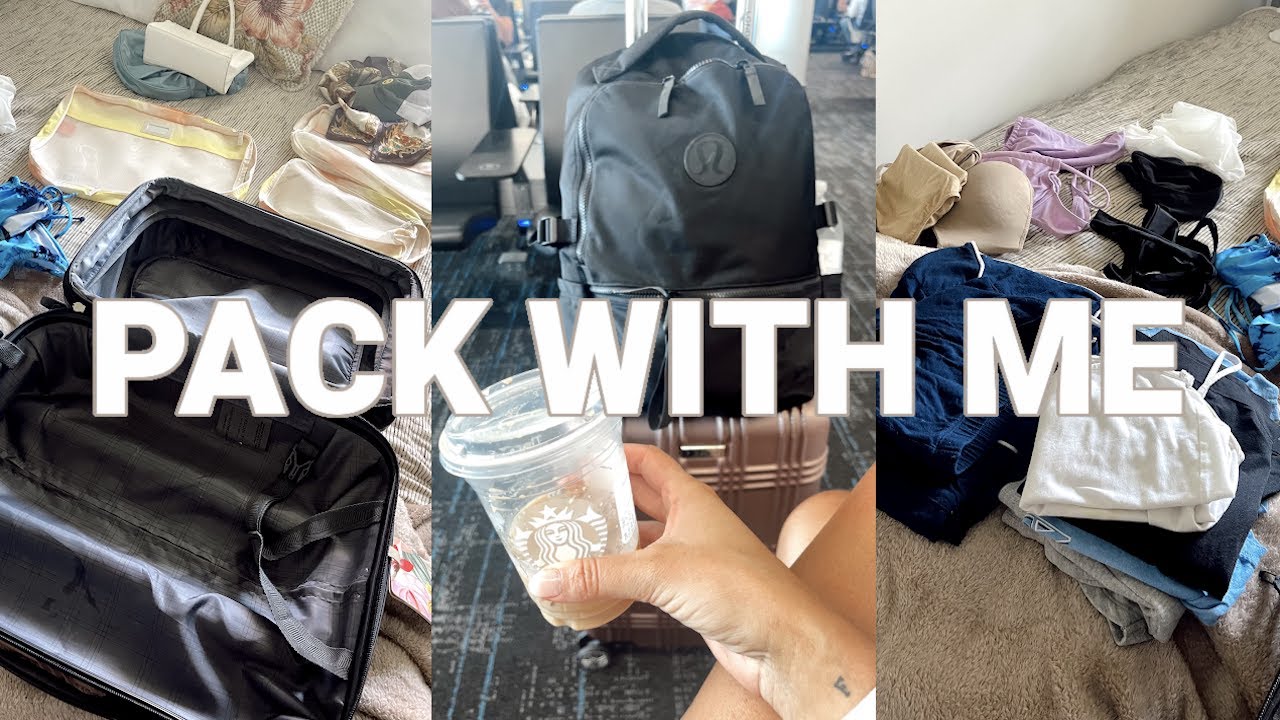 PACK WITH ME FOR LAS VEGAS + travel prep!