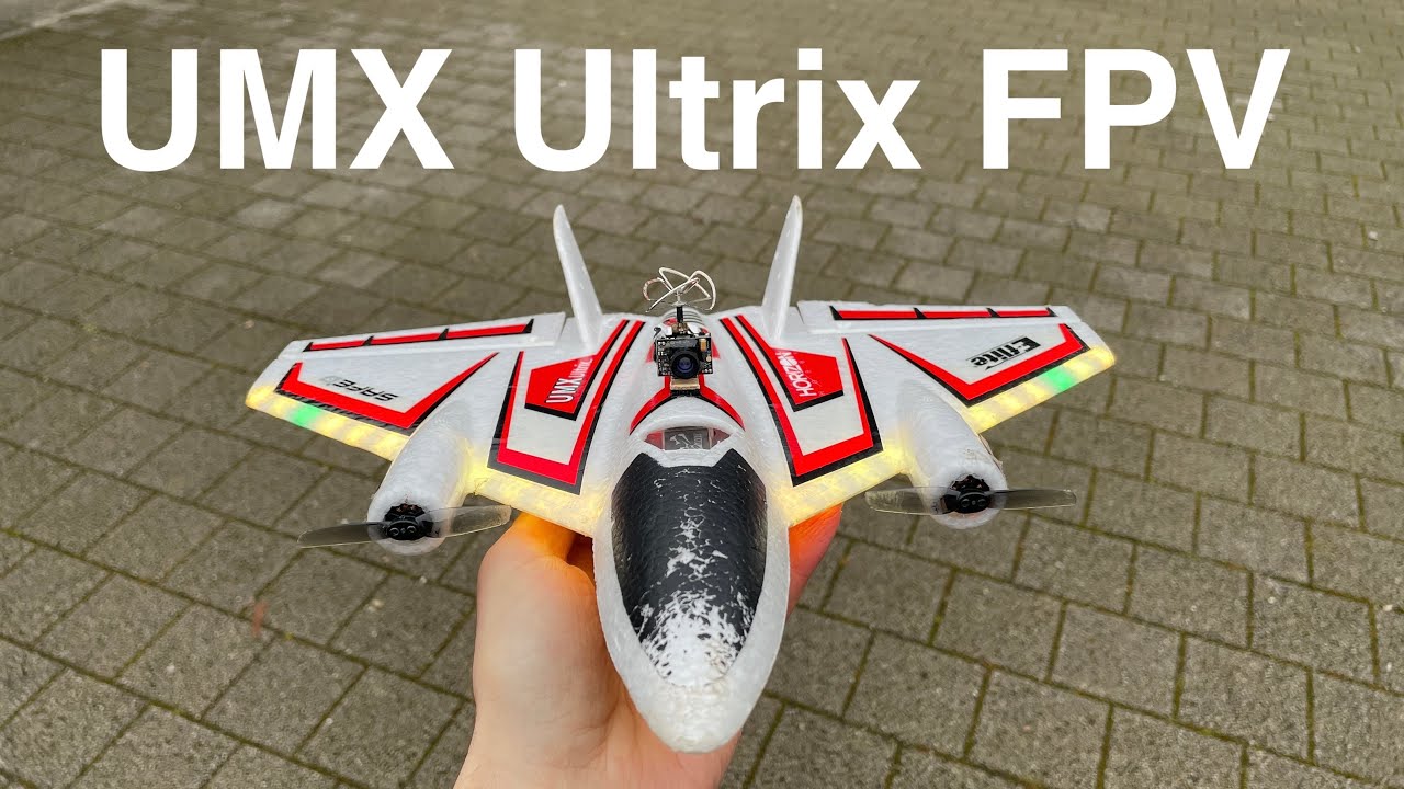 UMX Ultrix FPV | Great FUN but harder to fly than expected | RC-Plane FPV | fpv rc-airplane | FPV