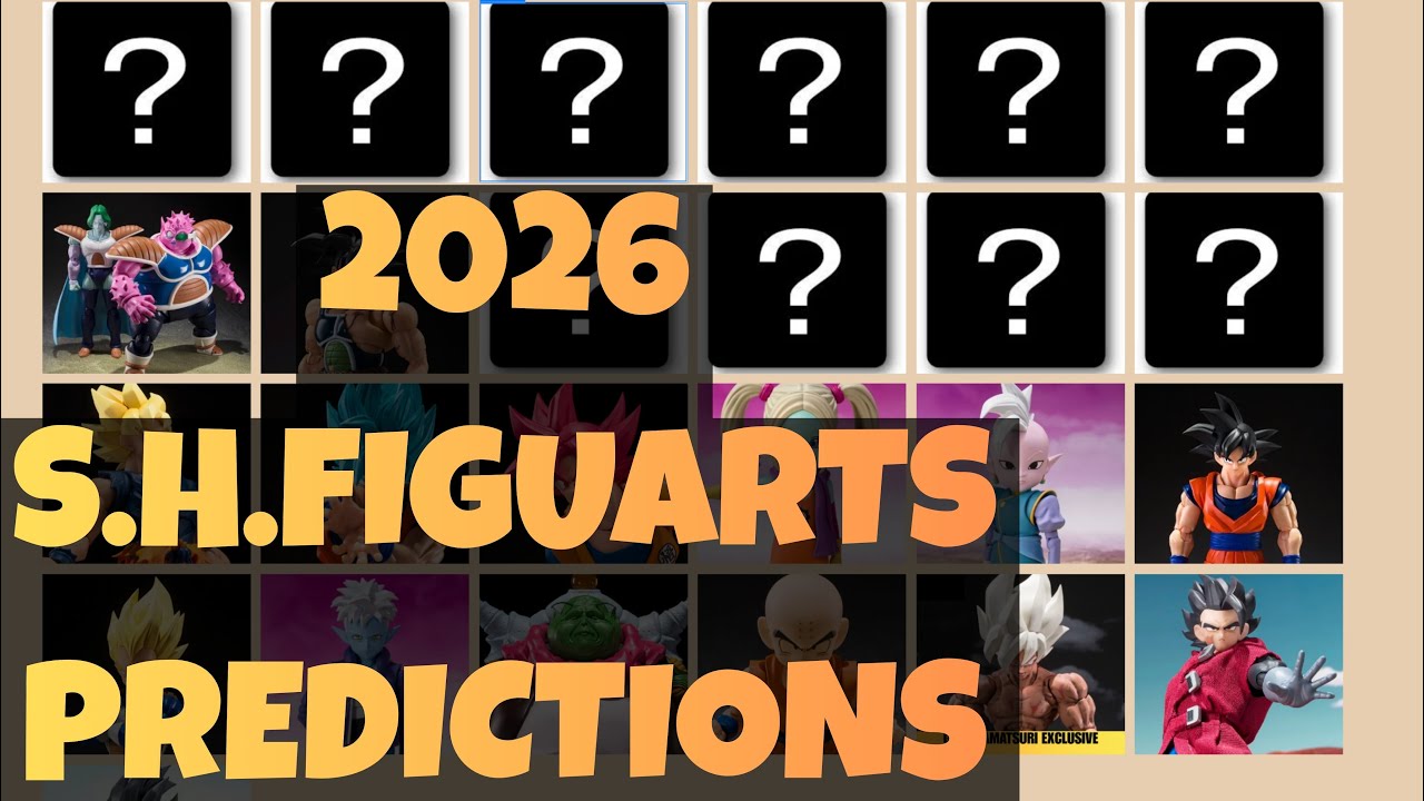 Прогнозы по фигуркам Dragon Ball S.H.Figuarts на 2026 год