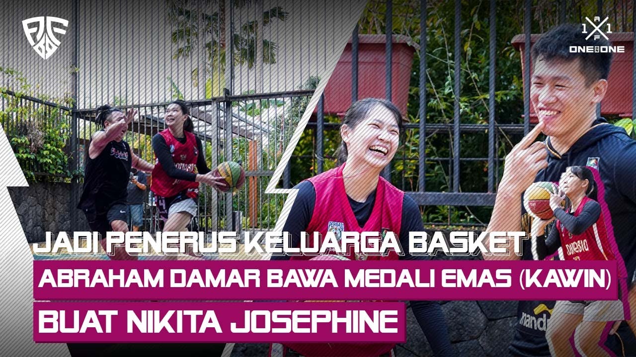 Jadi Penerus Keluarga Basket, Abraham Damar Bawa Medali Emas (kawin) Buat Nikita Josephine