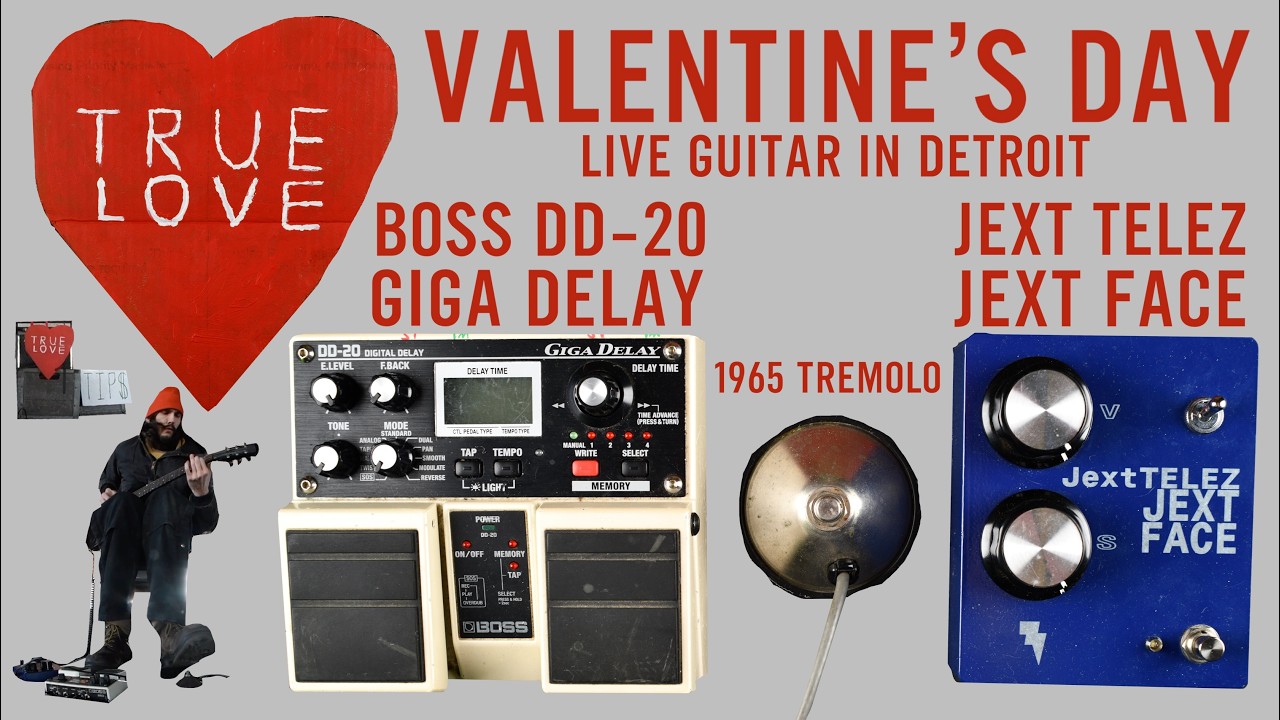 💘 Valentine's Day music 🎶 Jext Telez ⚡ Jext Face 🎵 Boss DD-20 🎸 Giga Delay SOS Mode Looper🔂