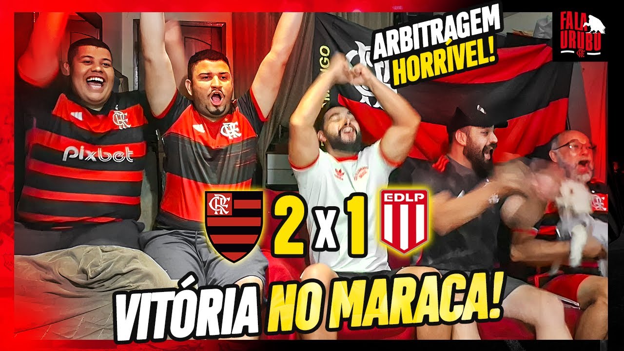 REACT FLAMENGO 2X1 ESTUDIANTES! VIT&Oacute;RIA NA RA&Ccedil;A NO MARACAN&Atilde;, MESMO COM ARBITRAGEM RID&Iacute;CULA!