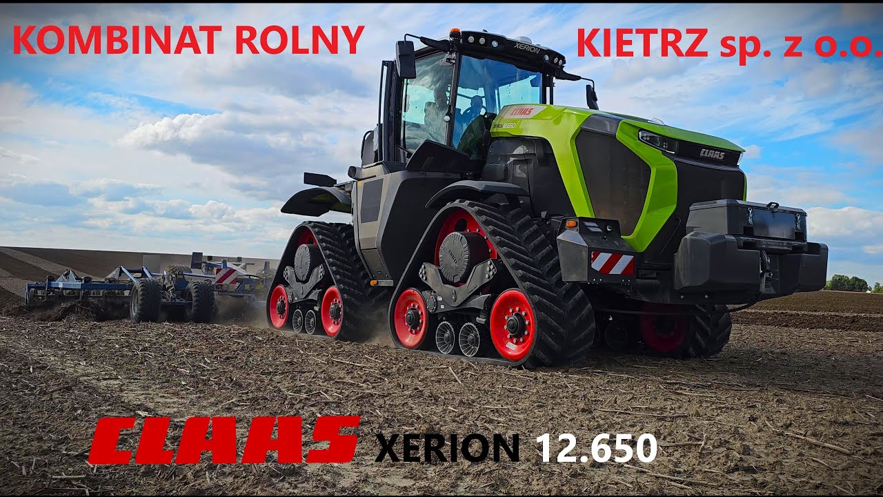Testy Claas Xerion 12.650| Kombinat Rolny Kietrz sp. z o.o.| #CLAAS Polska #claas_global