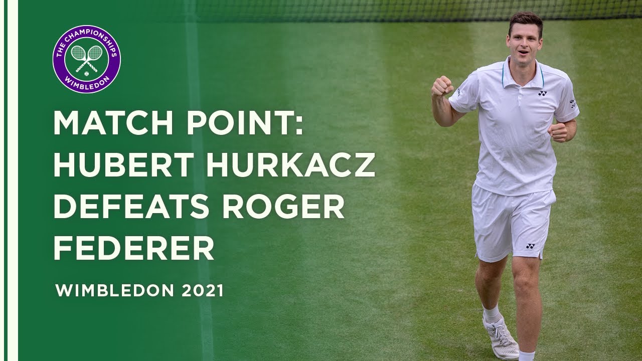 Match Point Moment | Hubert Hurkacz Defeats Roger Federer | Wimbledon 2021
