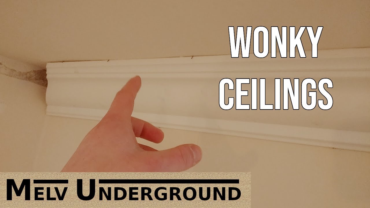 Putting up Coving on Uneven Walls and Ceilings