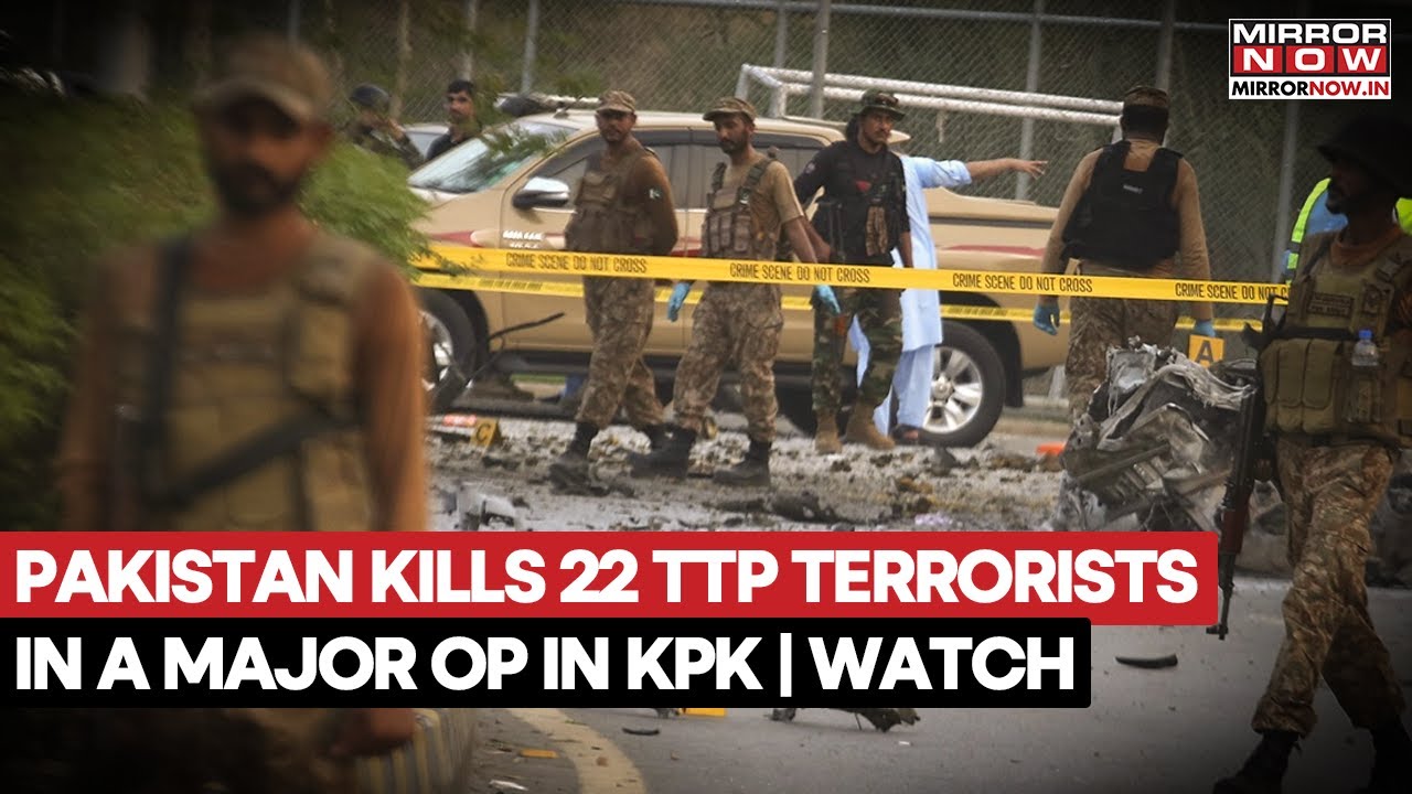 Pakistan Kills 22 TTP Militants In A Major Operation In Khyber Pakhtunkhwa’s Bannu District| Watch