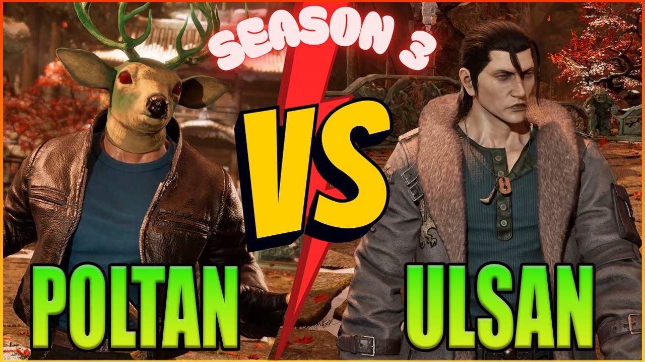 T8 Season 3 ▰POLTAN (KING) VS ULSAN (DRAGUNOV)【Tekken 8 High Level Gameplay】