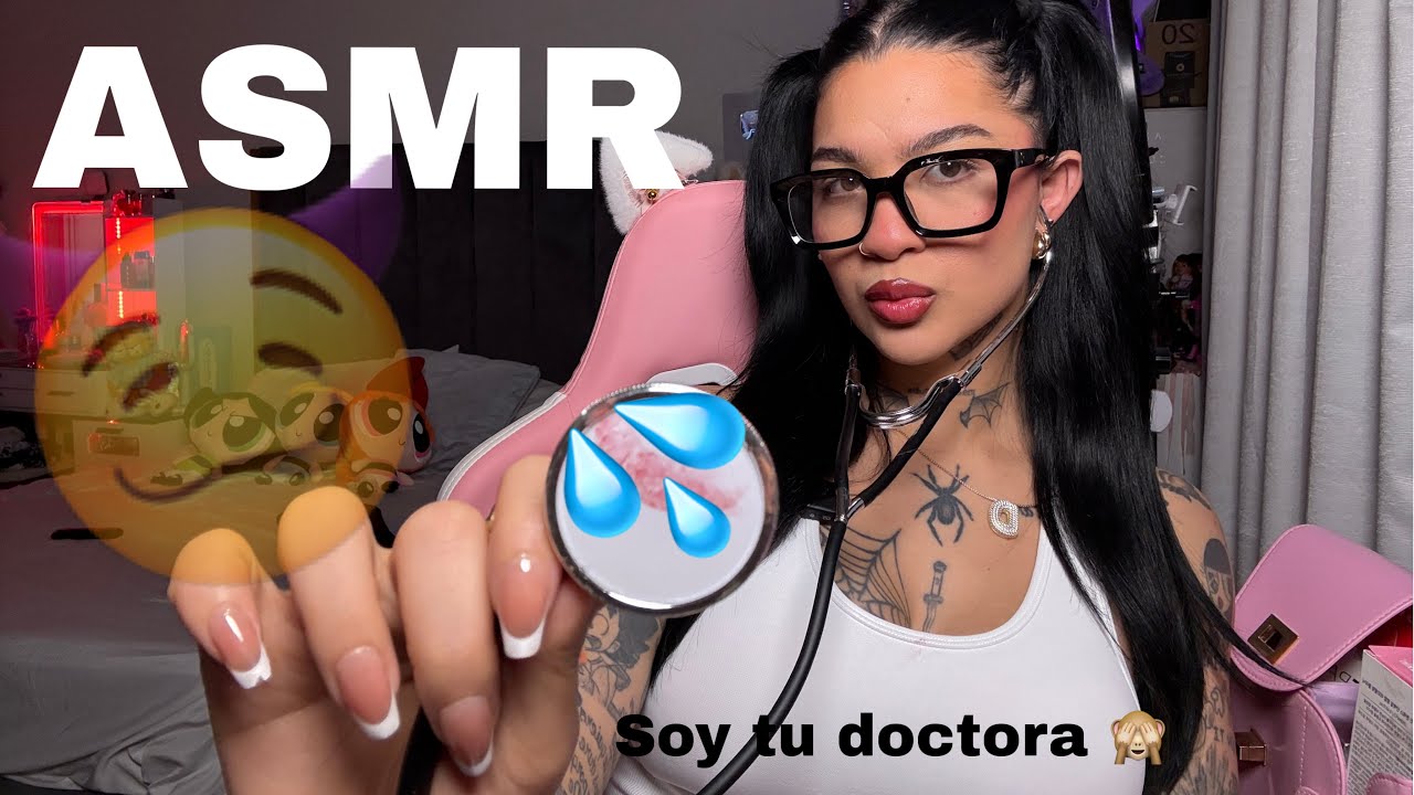 ROLEYPLAY soy tu DOCTORA #asmr #asmrenespañol #asmrtriggers #tingles