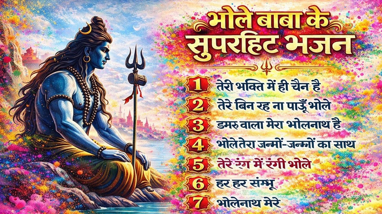 Holi ke Superhit song l Mahadev bhajan l 🌼 Soulful Shiv Bhajan For Peace 2026 | होली भजन 🔱❤️
