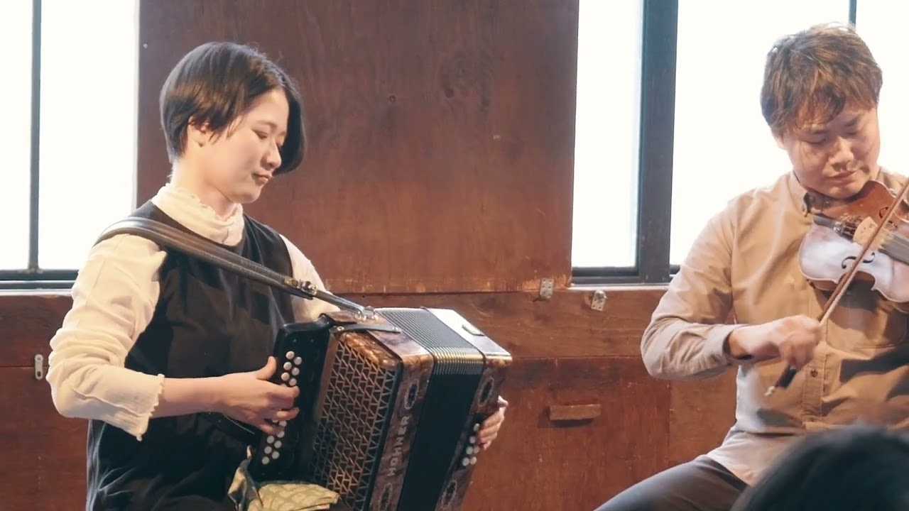 Polkas /  Irish music Duo Live @ムリウイ / 福島開＆木村穂波 Honami Kimura & Kai Fukushima / アイルランド音楽