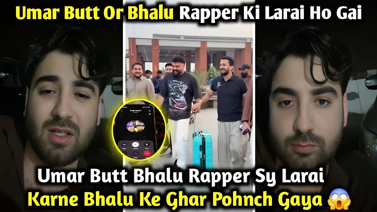 Umar Butt Vs Bhalu Rapper Big Fight Today | Umar Butt Bhalu Ke Ghar Pohnch Gaya | Rajab&rsquo;s Family 