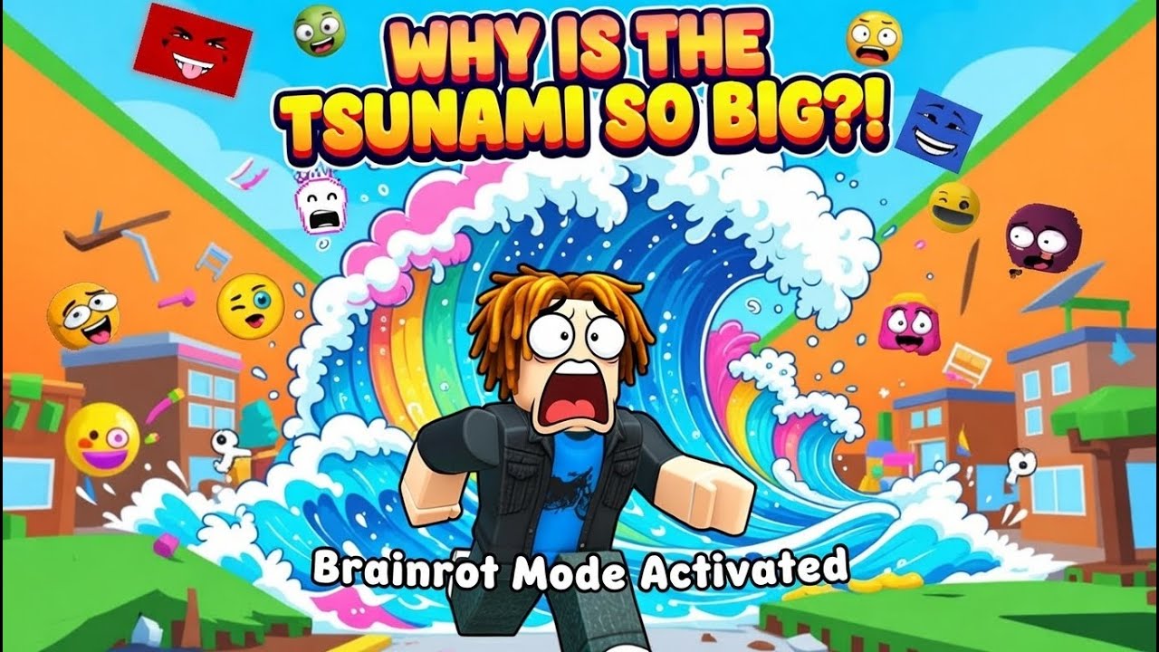 Roblox Escape Tsunami For Brainrots!