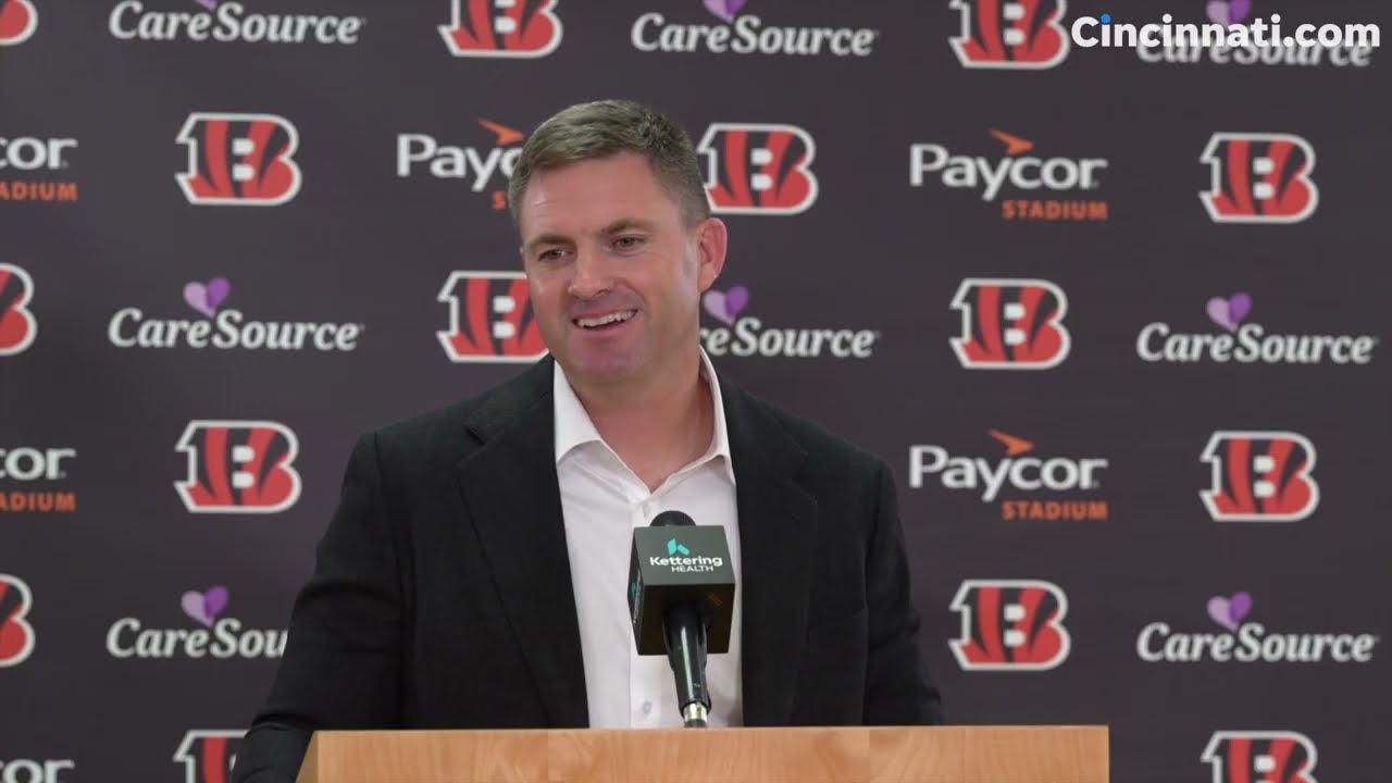 Cincinnati Bengals press conference reaction to taking Shemar Stewart in 2025 NFL Draft first round