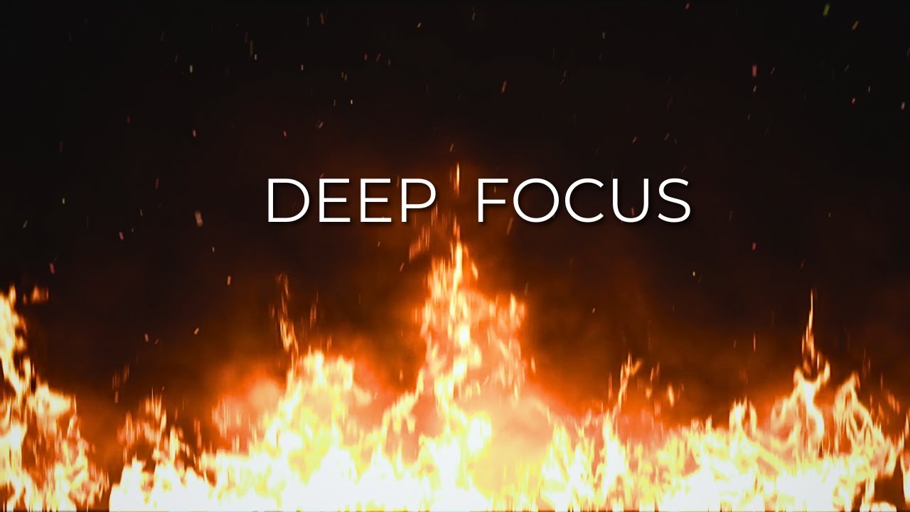 Mystical Blue Fireplace ☕ Relaxing Fire Sounds for Deep Focus & Study (7 HOURS)