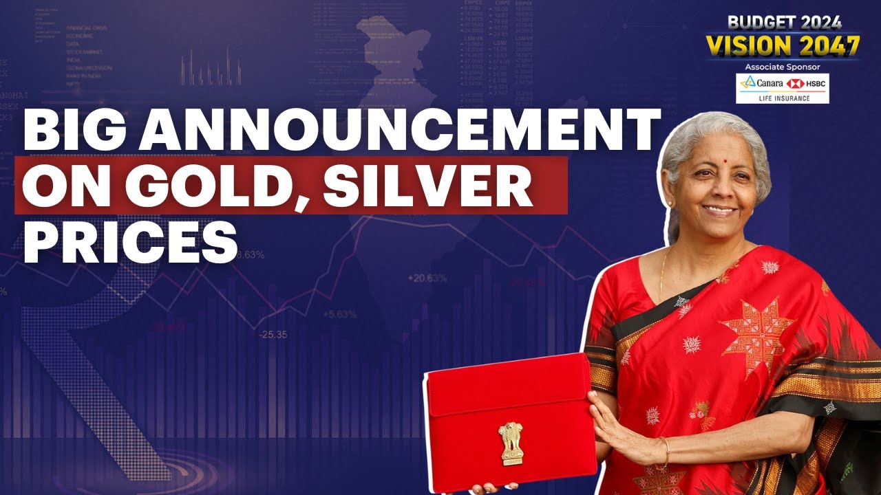 Nirmala Sitharaman Announces Reducing Customs Duty On Gold & Silver | Budget 2024