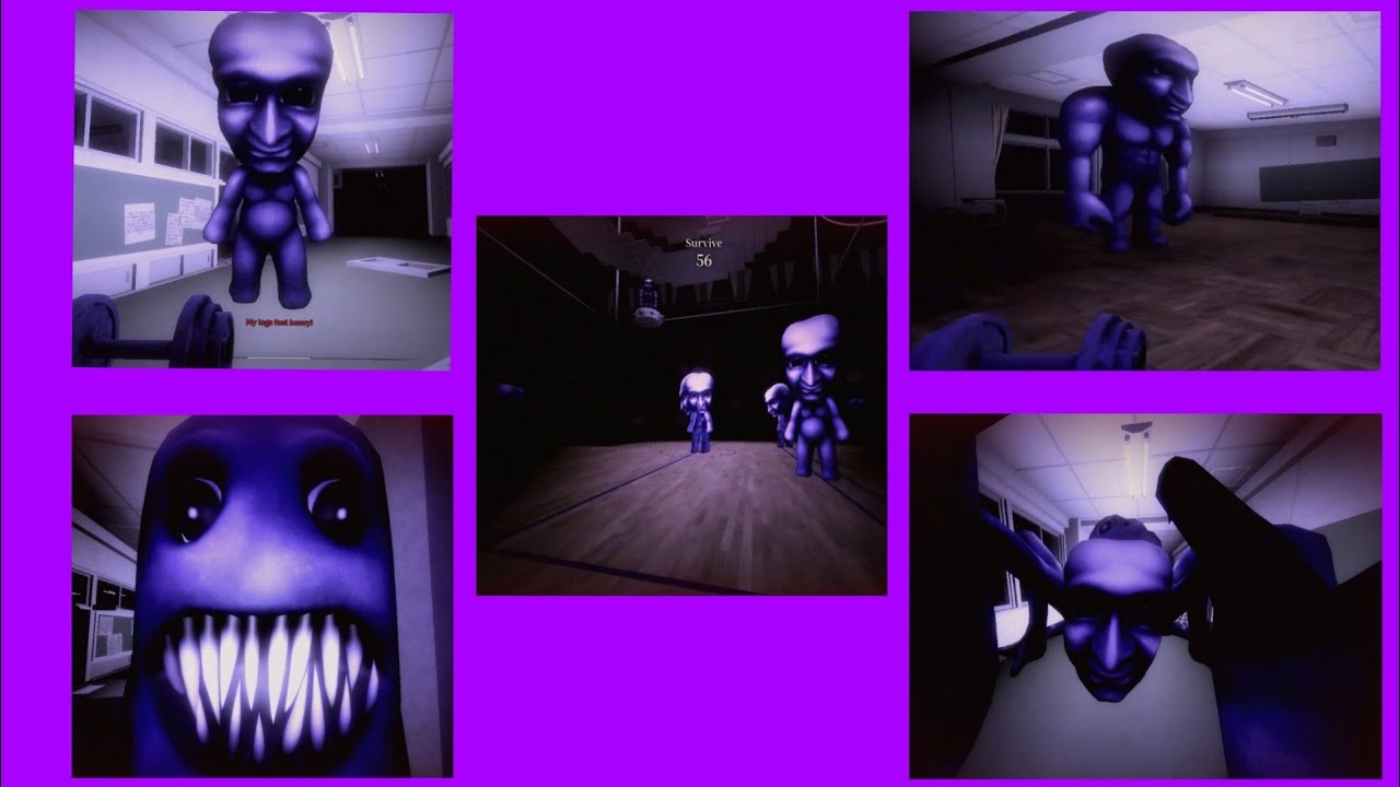 [SquatOni] AOONI Nightmare: New update Classes 1 to 6 - Full Walkthrough Jumpscare | Roblox