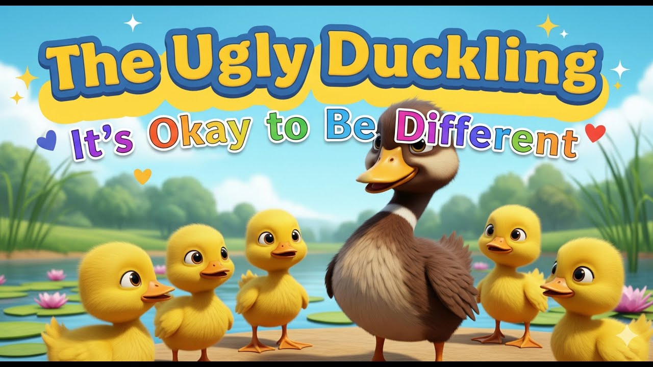 The Ugly Duckling 🐣➡️🦢 | It’s Okay to Be Different 💖