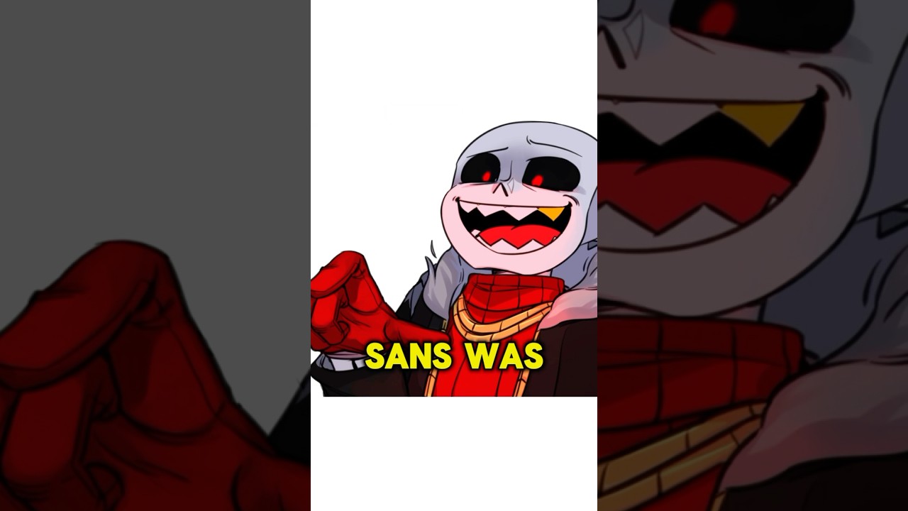 I Didn&rsquo;t Expect THAT Joke 😳😂 #sans #undertale #sanscomictv #shorts #undertalecomicdub