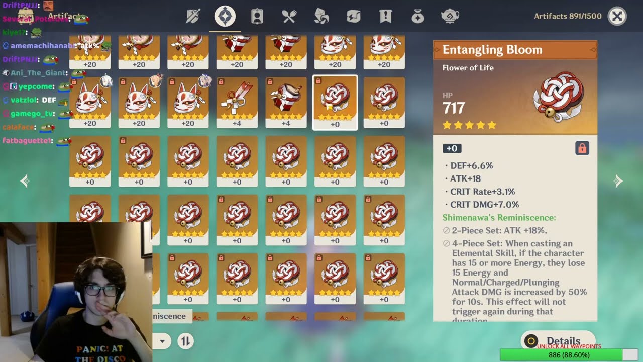 zy0x manifests asianguystream wisdom to get the absolute best artifact rolls ever seen