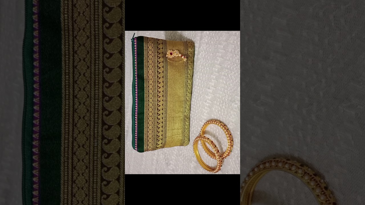 How to stich #paithanipurse #paithani#purse #pursemaking #stiching #bags #pouchmaking