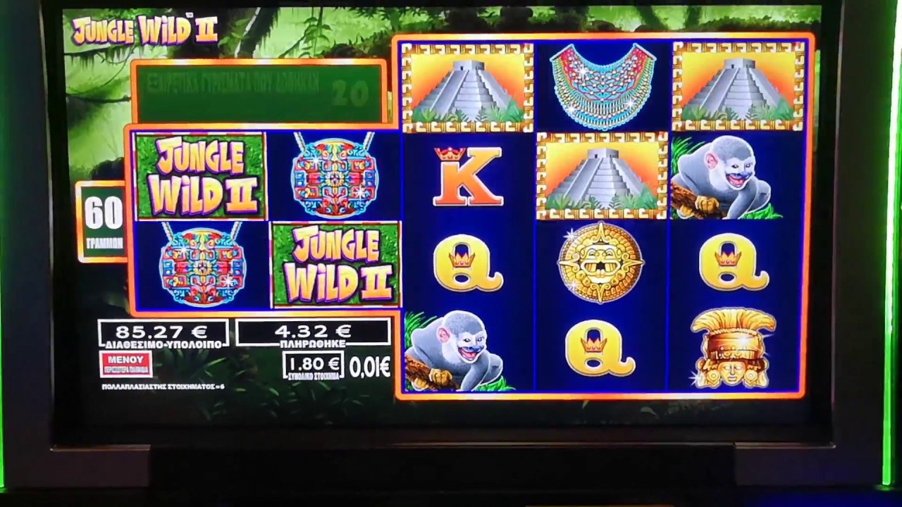 Big win &Omicron;&pi;&alpha;&pi; play  &Mu;&epsilon;&gamma;ά&lambda;&eta; &nu;ί&kappa;&eta;!!!  Jungle Wild 2 &omicron;&pi;&alpha;&pi; Play &sigma;&tau;&alpha; 1.80&euro;
